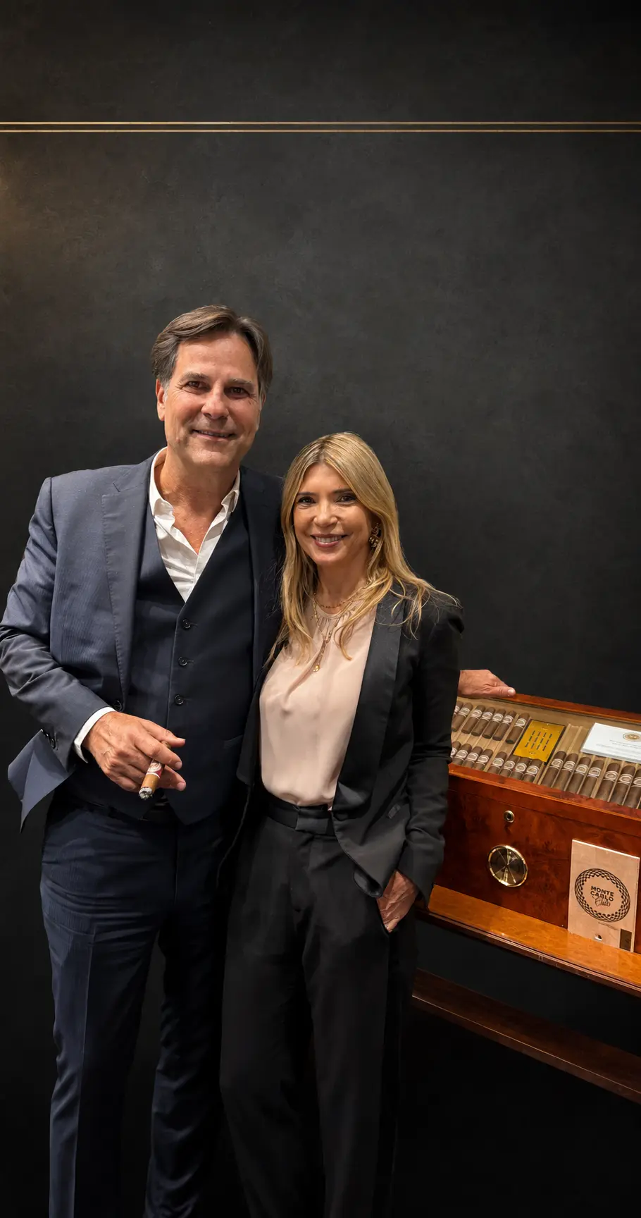 Natalia and Maxime Navarre, Co-Founders of Monte-Carlo Club®